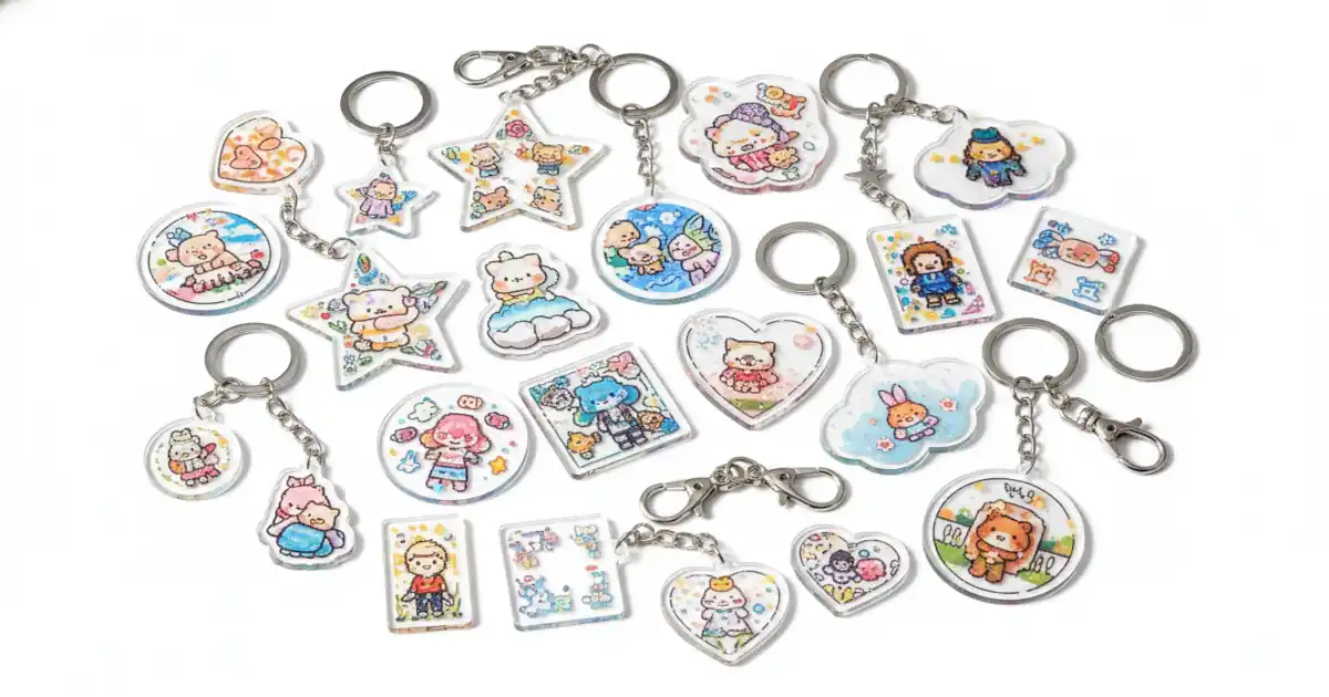 Vograce Clear Acrylic Keychains: Customization Options Explained